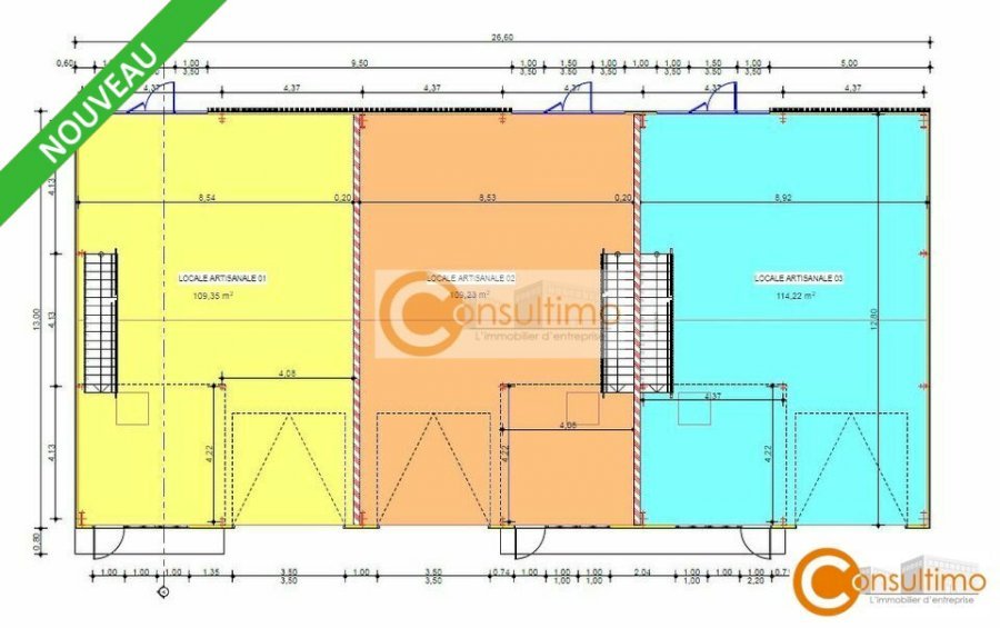 Local d'activité à louer 403 m² - Artigues-près-Bordeaux