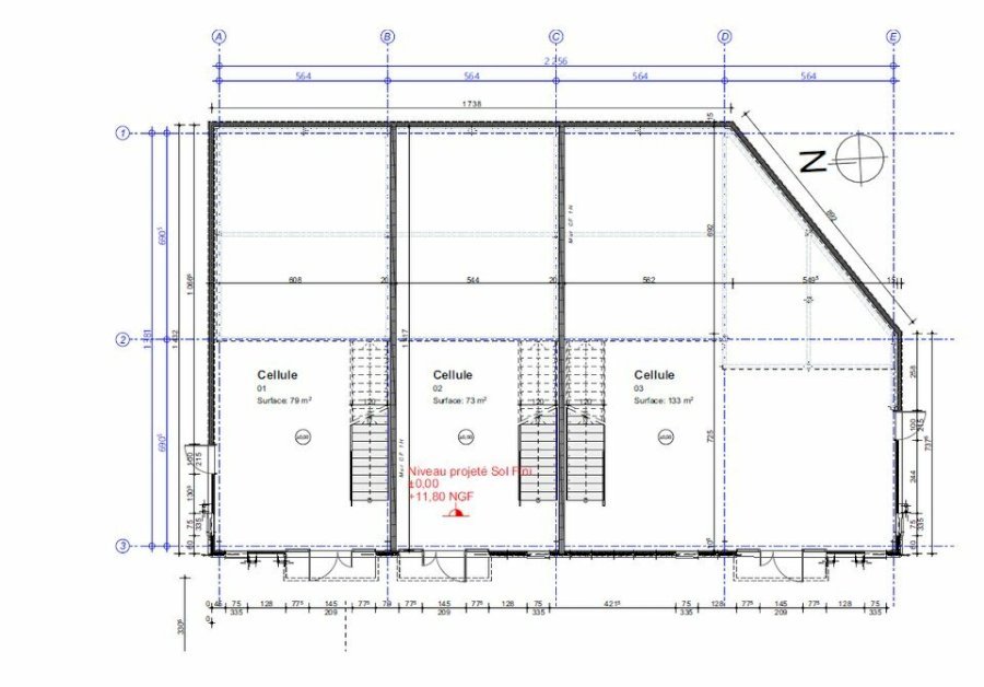 Local commercial à louer 121 m² - Camblanes-et-Meynac