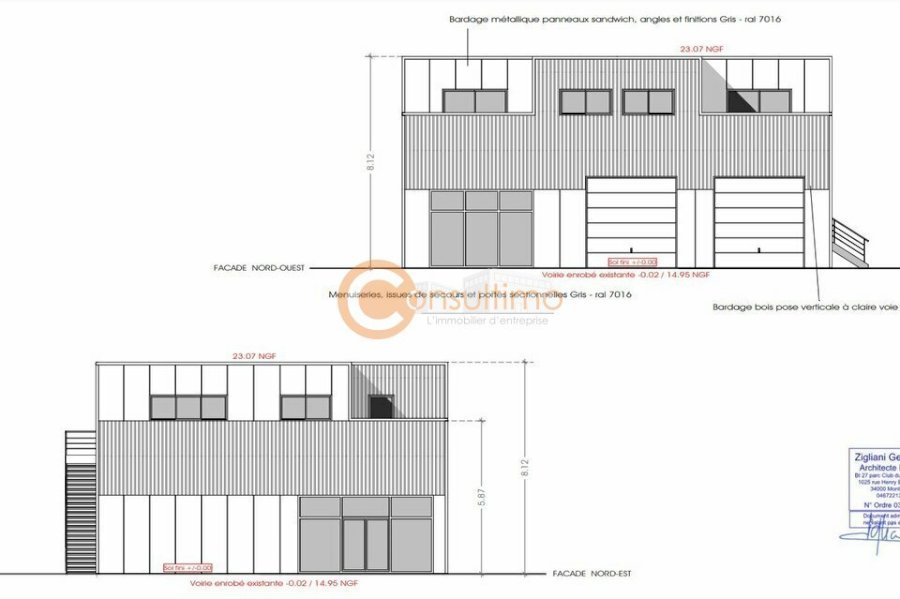 Bureau à louer 176 m² - Biganos