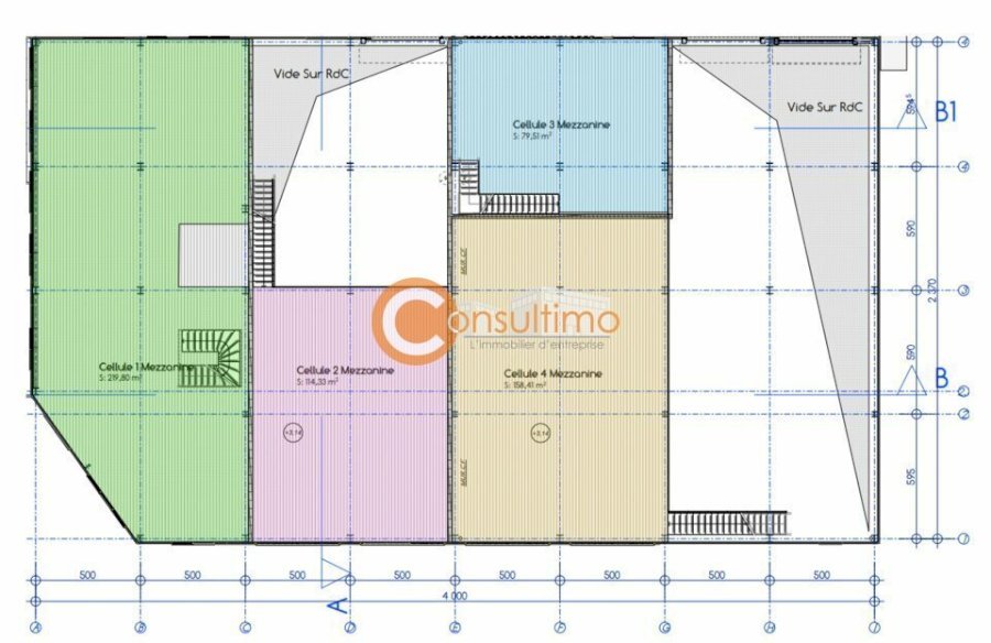 Bureau à louer 169 m² - Mios