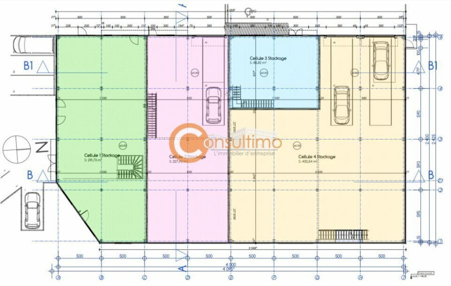 Bureau à louer 169 m² - Mios