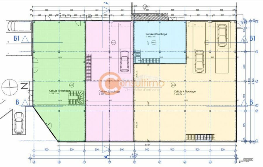 Local d'activité à louer 556 m² - Mios