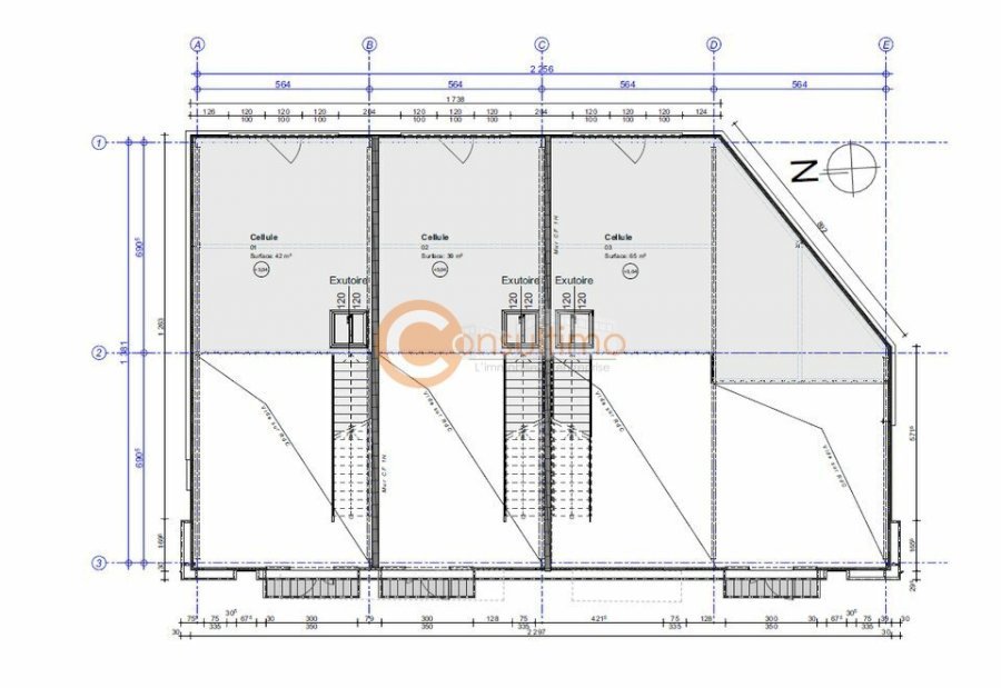 Local commercial à louer 121 m² - Camblanes-et-Meynac