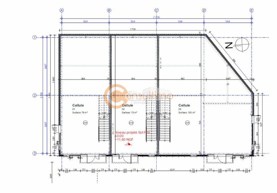 Local commercial à louer 121 m² - Camblanes-et-Meynac