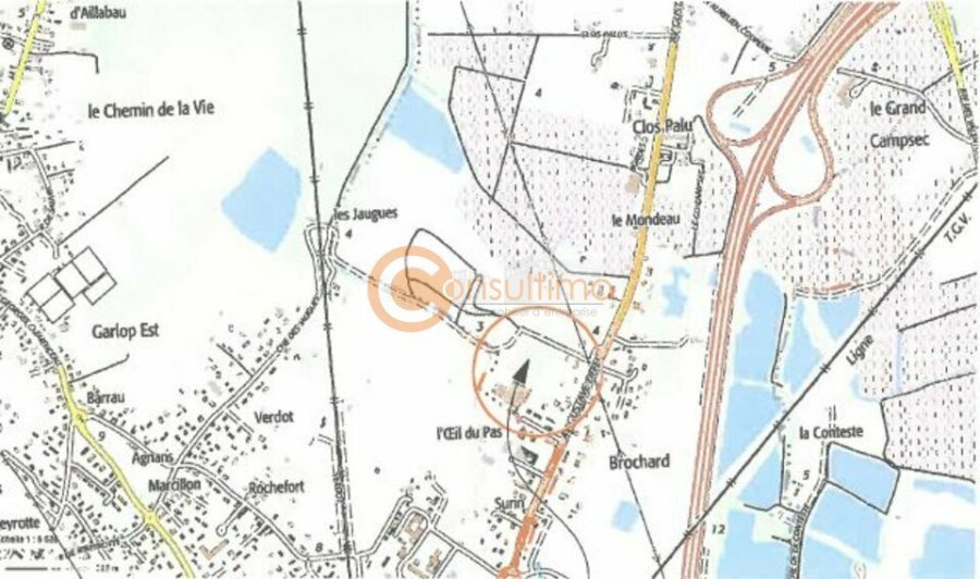 Terrain à acheter 9320 m² - Saint-Vincent-de-Paul