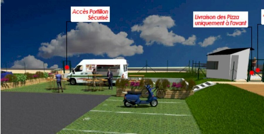 Terrain à louer 60 m² - Sallebœuf