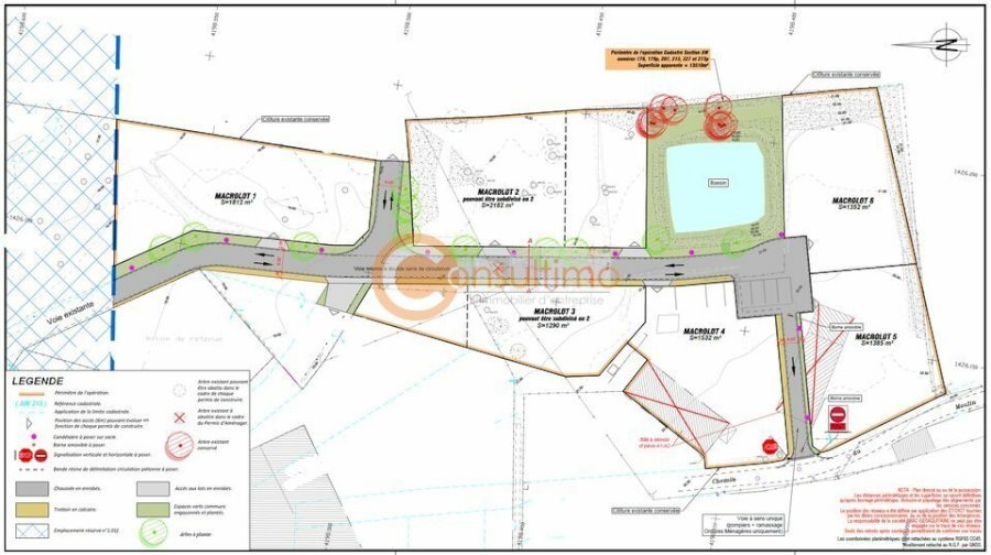 Terrain à acheter 1864 m² - Ambarès-et-Lagrave