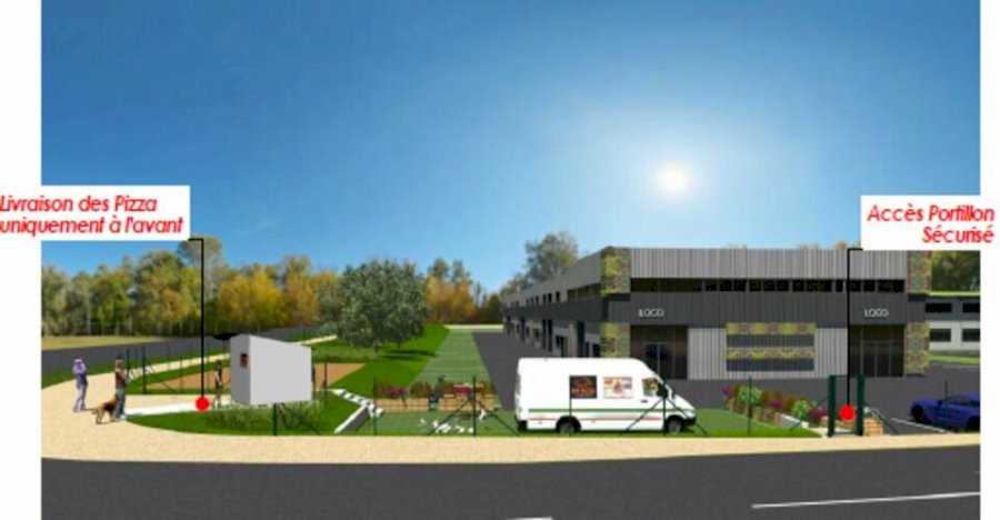 Terrain à louer 60 m² - Sallebœuf