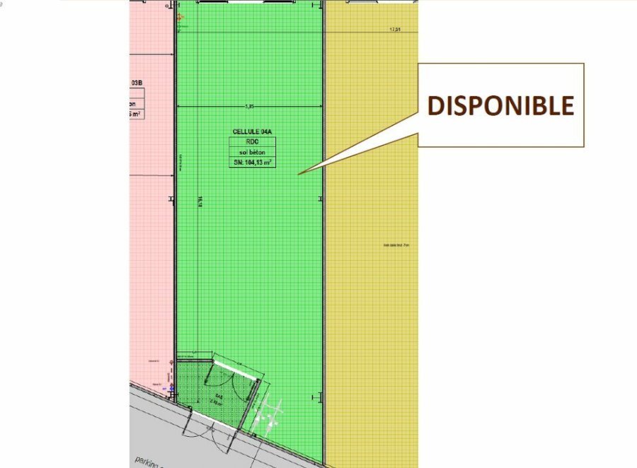 Local commercial à louer 104 m² - Carbon-Blanc