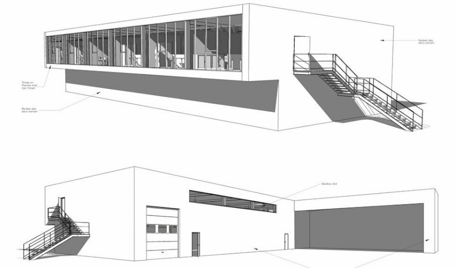 Local d'activité à louer 718 m² - Mios