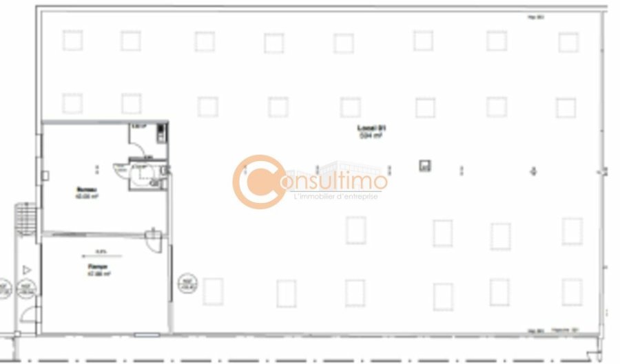 Local d'activité à louer 694 m² - Artigues-près-Bordeaux