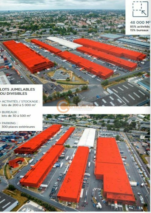 Local d'activité à louer 1506 m² - Bruges