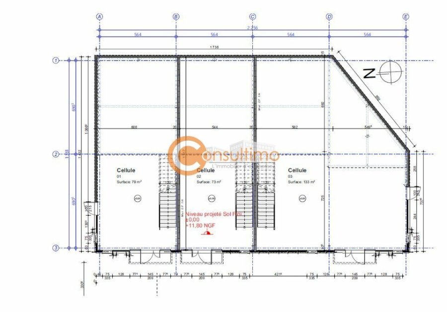 Local commercial à louer 435 m² - Camblanes-et-Meynac