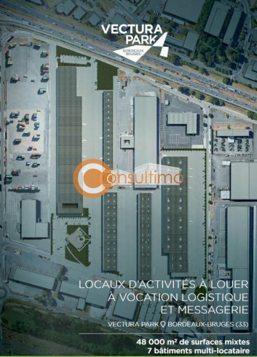Local d'activité à louer 375 m² - Bruges