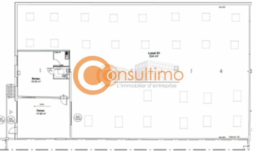 Local d'activité à louer 694 m² - Artigues-près-Bordeaux